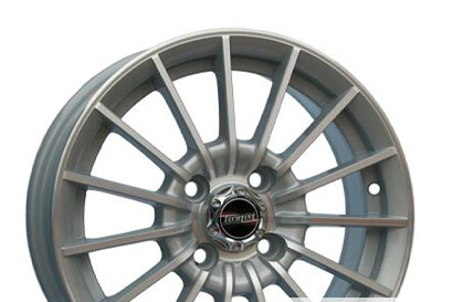 Tech Line 302 5.5x13/4x98 ET28 D58.6 Silver