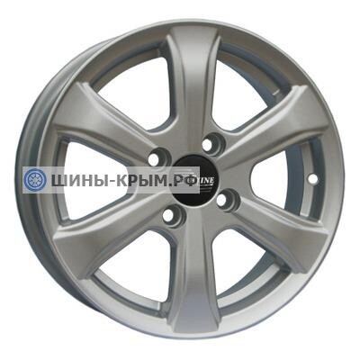 Tech Line 408 5.5x14/4x100 ET45 D56.1 Silver