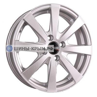 Tech Line 534 5.5x15/4x100 ET45 D54.1 Silver