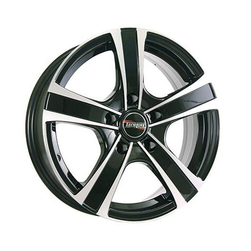 TECH LINE 539 BD 6x15/5x114.3 ET38 D67.1 Черный с полированной лицевой частью