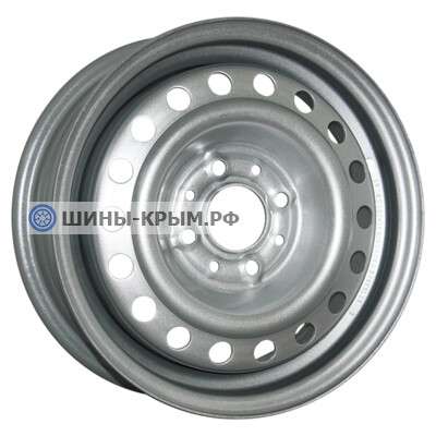 TREBL 42B40B 5x13/4x98 ET40 D58 Silver