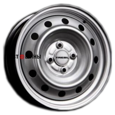 Trebl 52A35D 5x13/4x100 ET35 D57.1 Silver