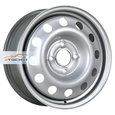 Trebl 64C49G_P 6x15/4x108 ET49 D63.3 Silver