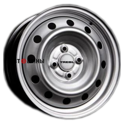 TREBL X40915 6x15/4x100 ET40 D60.1 SILVER