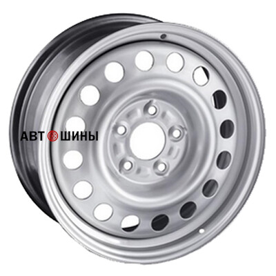 TREBL X40932 6.5x16/4x108 ET37 D63.3 Серебристый