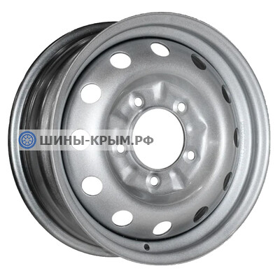 ТЗСК Chevrolet Niva 6x15/5x139.7 ET40 D98.5 серебро