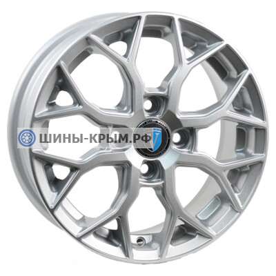 Venti 1419 5.5x14/4x100 ET43 D60.1 Silver