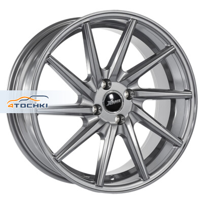 X-Race H-03(R) 7x15/4x100 ET30 D60.1 Graphite X-Race H-03(R) 7x15/4x100 ET30 D60.1 Graphite