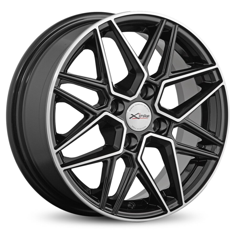 Xtrike X-147 5x14/4x100 ET35 D67 BK/FP