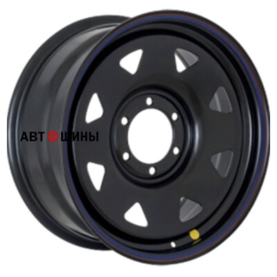 ZEPP 4х4 Toyota Nissan Semicircle 8x16/6x139.7 ET-25 D110 Gloss Black